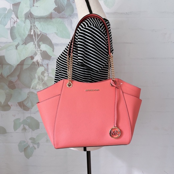 Michael Kors Jet Set Travel LG Chain Shoulder Bag - Picture 7 of 7